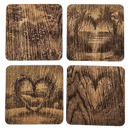 Sous verre gravé
